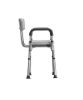 Picture of Shower Chair W/ Back and Removable Padded Arms