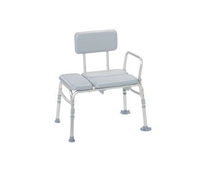 Picture of Drive Medical 12005KD-1 Padded Shower Seat Chair, Gray
