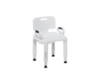 Picture of Drive Medical RTL12505 Handicap Bathroom Bench with Back and Arms, White