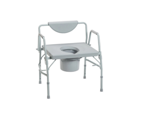Picture of Drive 11135-1 Deluxe Bariatric Drop-Arm Commode