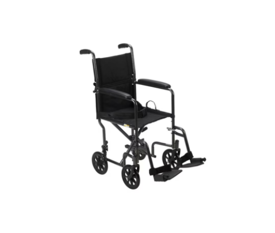 Picture of Drive Medical Transport Wheelchair Steel 17 inch Seat 