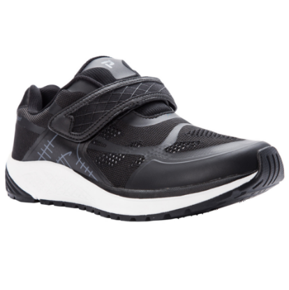 Picture of Propét One Strap Women’s Sneaker MAA023M Black/DK grey Width M
