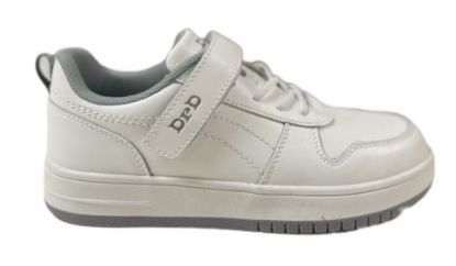 Picture of DRD FORCE White/Grey Orthopedic-Friendly Shoes Width M