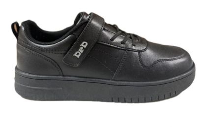 DRD FORCE Black Orthopedic-Friendly Footwear Shoes Width M